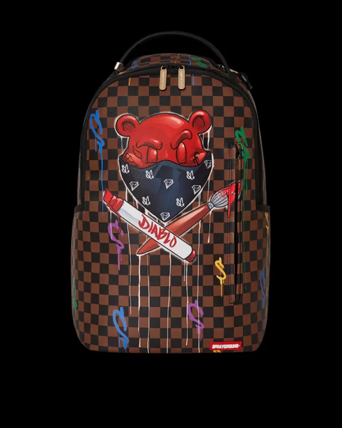 Zaino Sprayground Diablo Midnight Games - Edizione Limitata con Stile Urbano