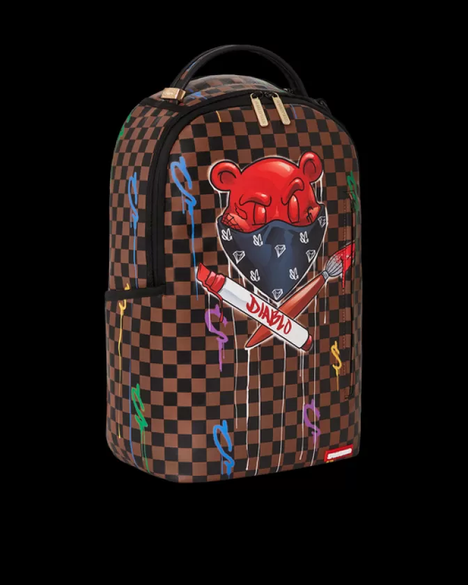 Zaino Sprayground Diablo Midnight Games - Edizione Limitata con Stile Urbano