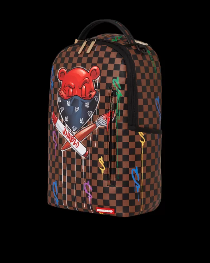 Zaino Sprayground Diablo Midnight Games - Edizione Limitata con Stile Urbano