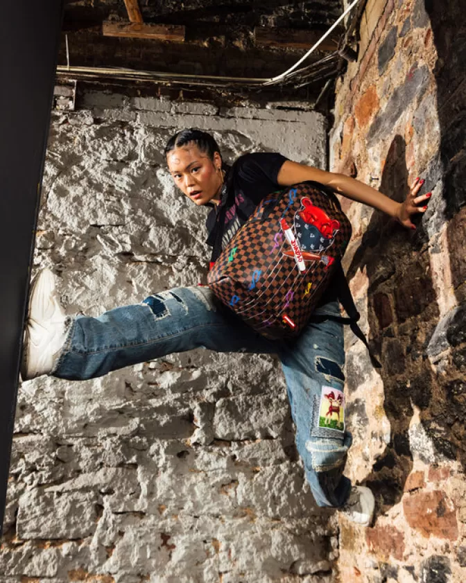 Zaino Sprayground Diablo Midnight Games - Edizione Limitata con Stile Urbano