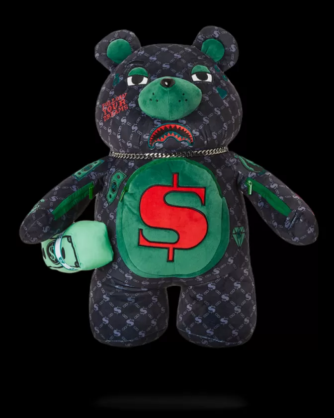 Zaini Sprayground con Design Adorabile - Orsetto Teddy e Money Bear, Stile Unico per Bambini e Adulti