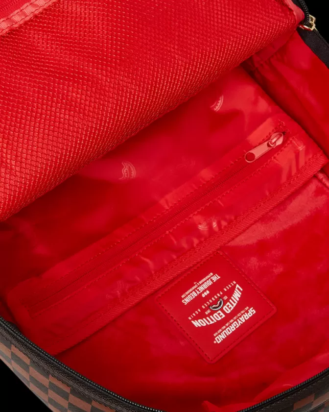 Zaino Sprayground Doppia Sfida DLXV - Design Iconico per Stile Urbano

(：，，