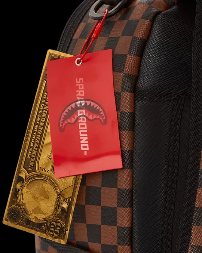 Zaino Sprayground Doppia Sfida DLXV - Design Iconico per Stile Urbano

(：，，