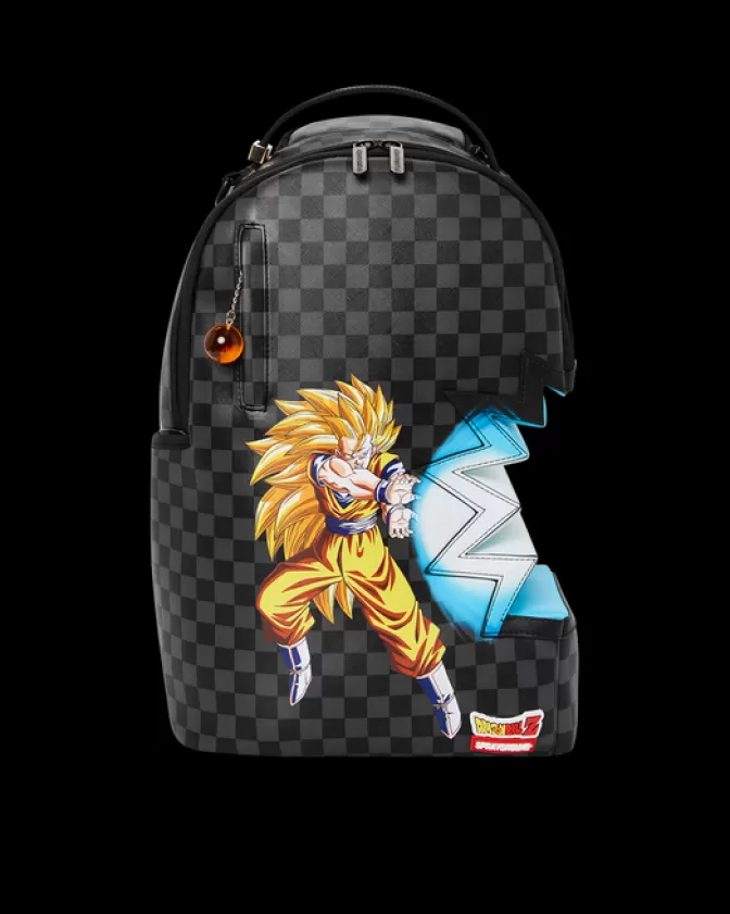 Zaino Sprayground Edizione Speciale Dragon Ball Z - Design Onda Energetica con Stile Predatore (Modello DLXV)