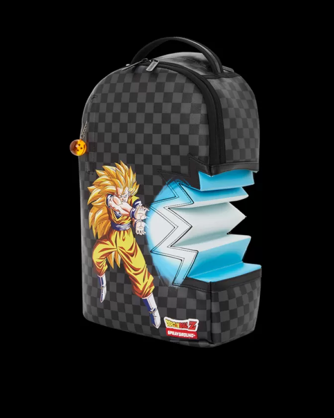 Zaino Sprayground Edizione Speciale Dragon Ball Z - Design Onda Energetica con Stile Predatore (Modello DLXV)