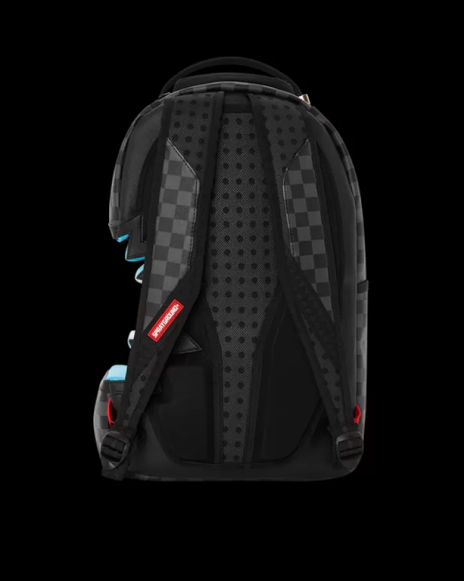 Zaino Sprayground Edizione Speciale Dragon Ball Z - Design Onda Energetica con Stile Predatore (Modello DLXV)