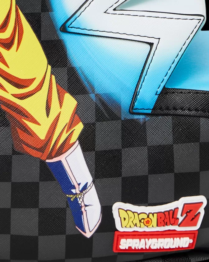 Zaino Sprayground Edizione Speciale Dragon Ball Z - Design Onda Energetica con Stile Predatore (Modello DLXV)