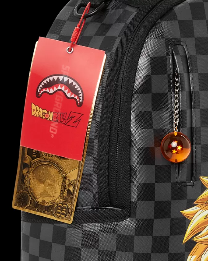 Zaino Sprayground Edizione Speciale Dragon Ball Z - Design Onda Energetica con Stile Predatore (Modello DLXV)
