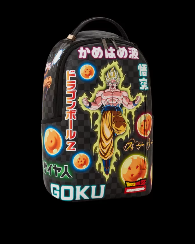 Zaino Sprayground - Dragon Ball Z Edizione Neon con Dettagli Luminosi (Modello DLXV)