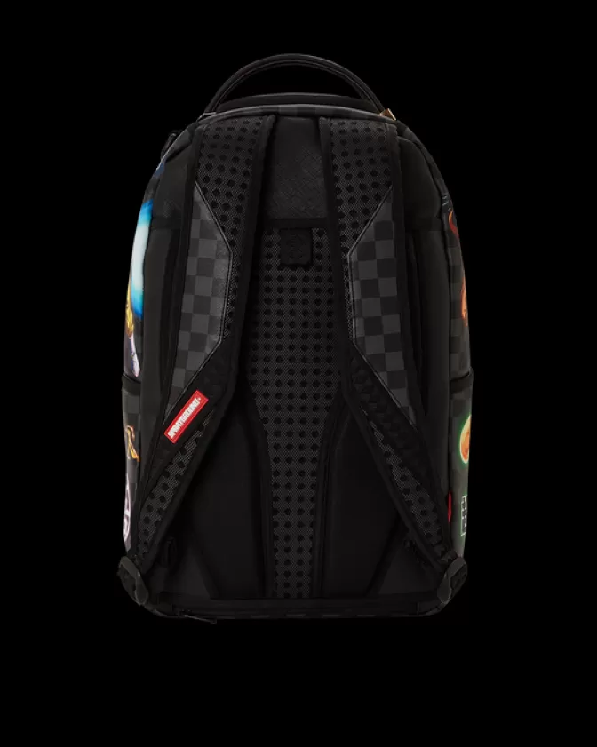 Zaino Sprayground - Dragon Ball Z Edizione Neon con Dettagli Luminosi (Modello DLXV)