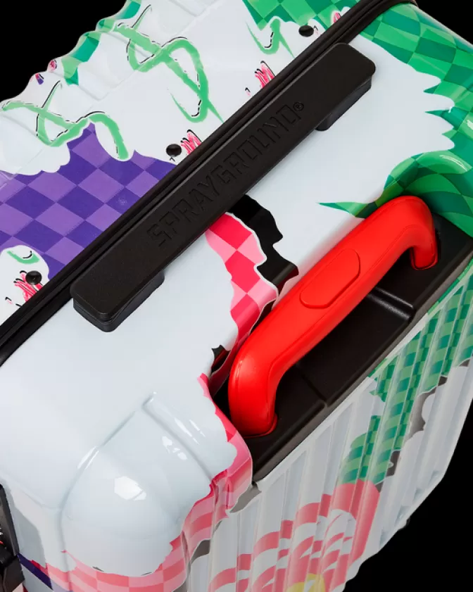 Sprayground Valigia Rigida Cabina - Design Avventura Marina con Squali Arcobaleno e Stile Futurista, Offerta Imperdibile