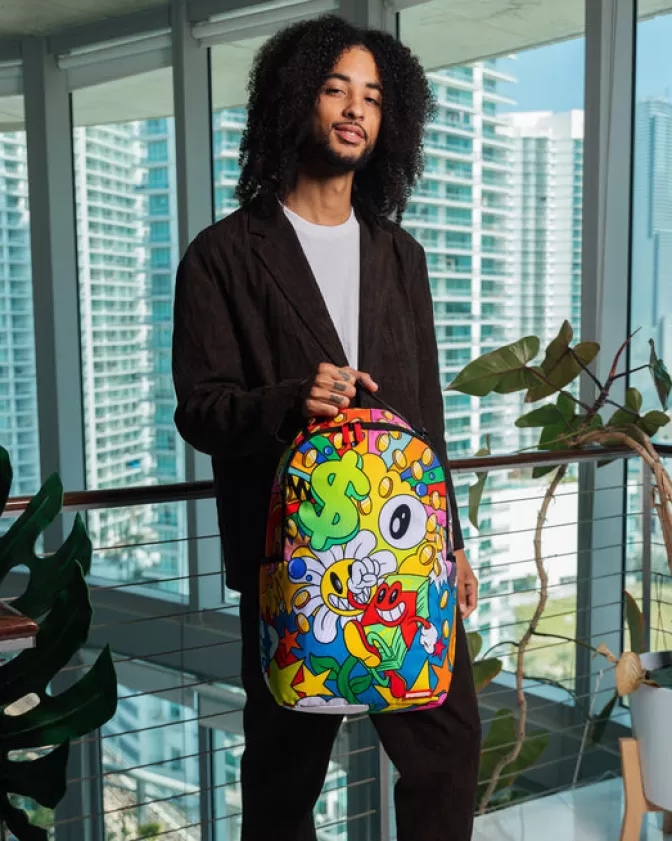 Zaini Sprayground Stordito Mattutino - Design Urbano Unisex con Stampa Grafica