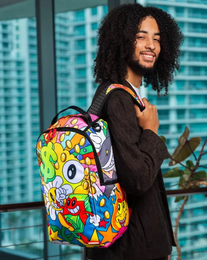 Zaini Sprayground Stordito Mattutino - Design Urbano Unisex con Stampa Grafica