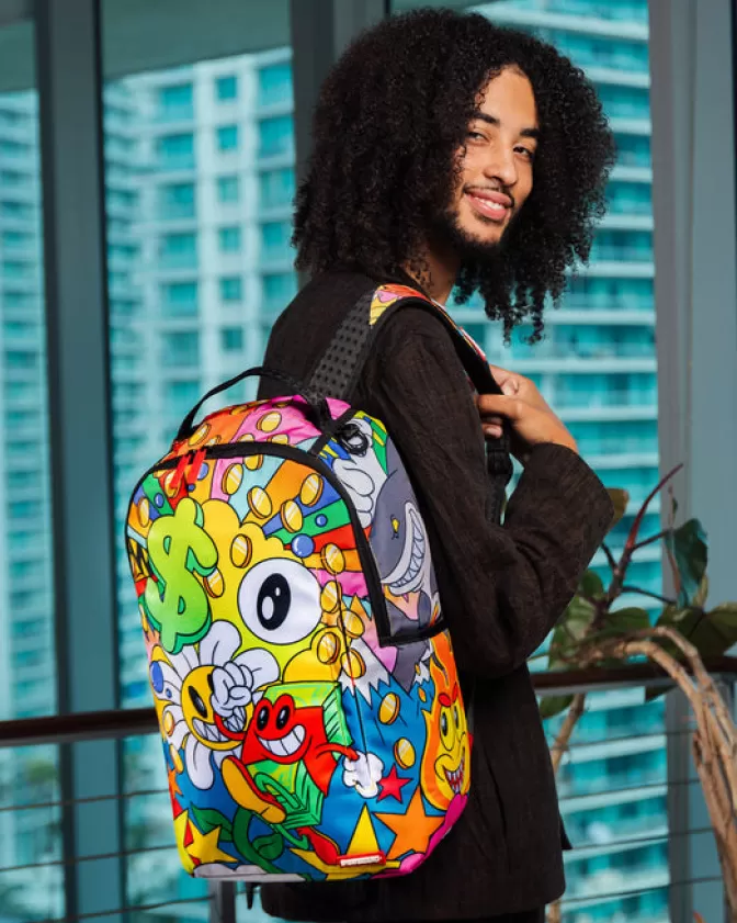 Zaini Sprayground Stordito Mattutino - Design Urbano Unisex con Stampa Grafica