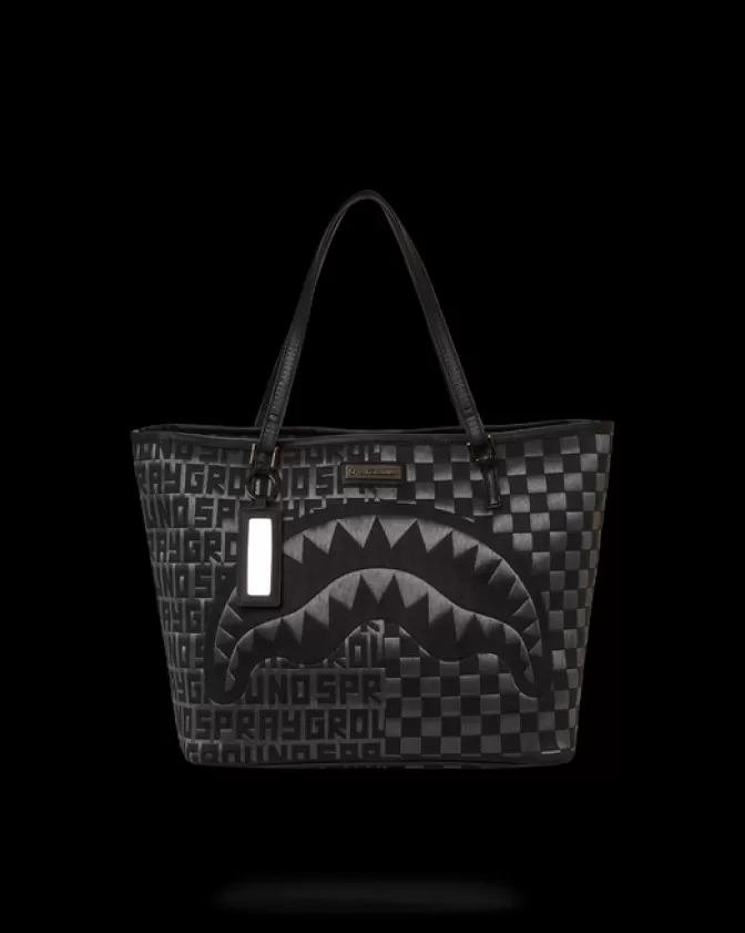 Sprayground | Borsa Tote con Luci Interattive a Fibre Ottiche - Design Futuristico per Look Straordinari