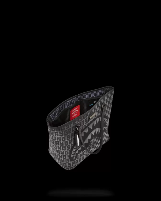Sprayground | Borsa Tote con Luci Interattive a Fibre Ottiche - Design Futuristico per Look Straordinari