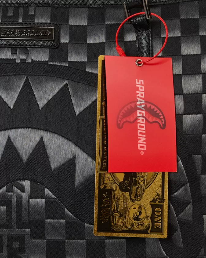 Sprayground | Borsa Tote con Luci Interattive a Fibre Ottiche - Design Futuristico per Look Straordinari
