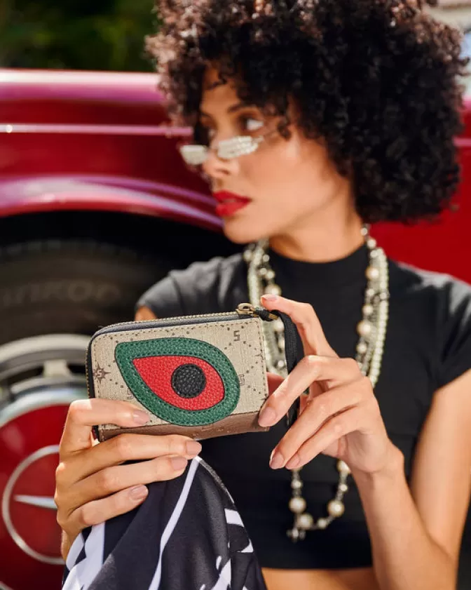 Sprayground Portafoglio Urbano Elegante - Design Funzionale Ispirato a Fifth Avenue