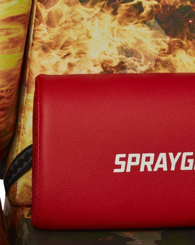 Sprayground Poltrona Gaming Mimetica Flammata - Edizione Limitata da Collezione (Design Esclusivo)