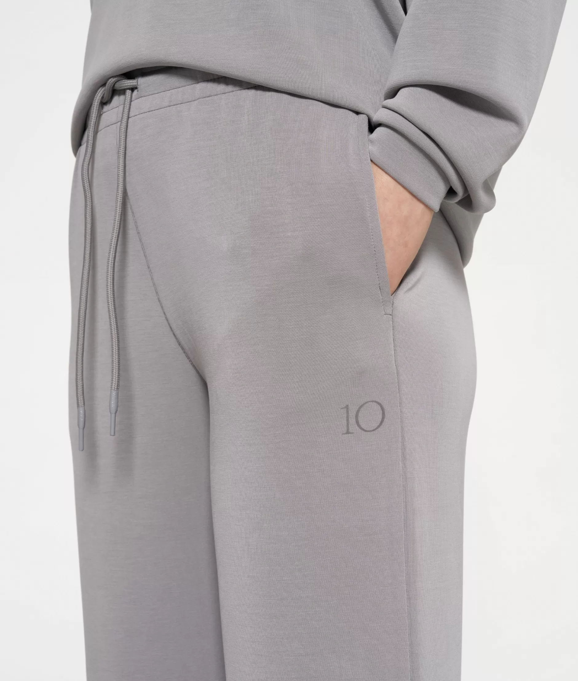 Pantaloni Donna in Tessuto Morbido - Gamba Svasata e Vita Alta per Stile Casual e Tendenza Moda 2024 | Confortevoli e Versatili per 10 Giorni di Look Perfetti