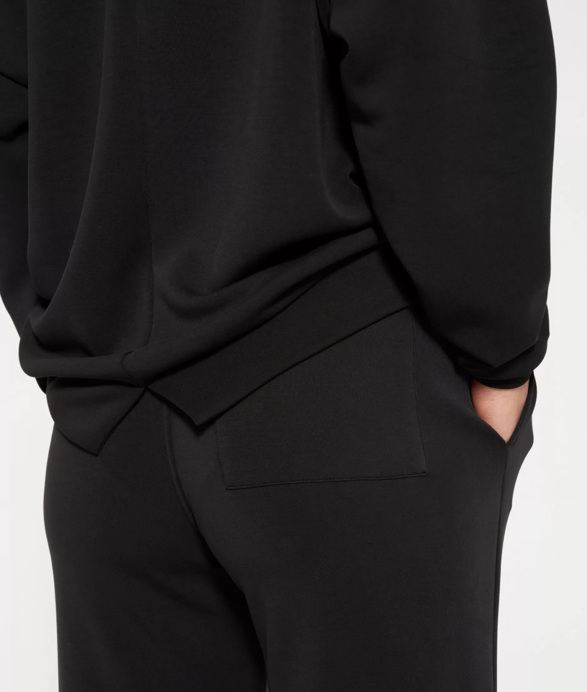 Pantaloni Jogger Donna 10-Days - Modello Svasato in Tessuto Scuba, Comodi e Stilosi