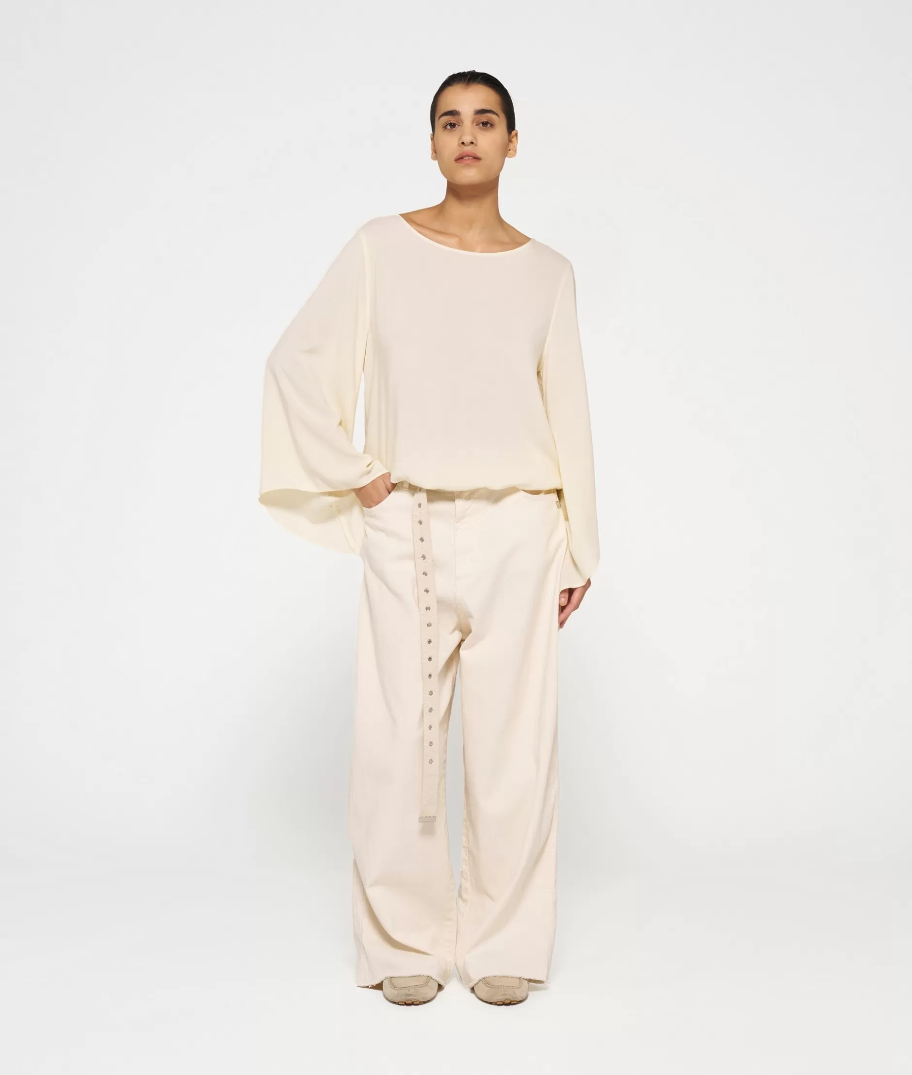 10DAYS Camicia Elegante con Taglio Fluido - Abito Casual Donna per Tutto il Giorno