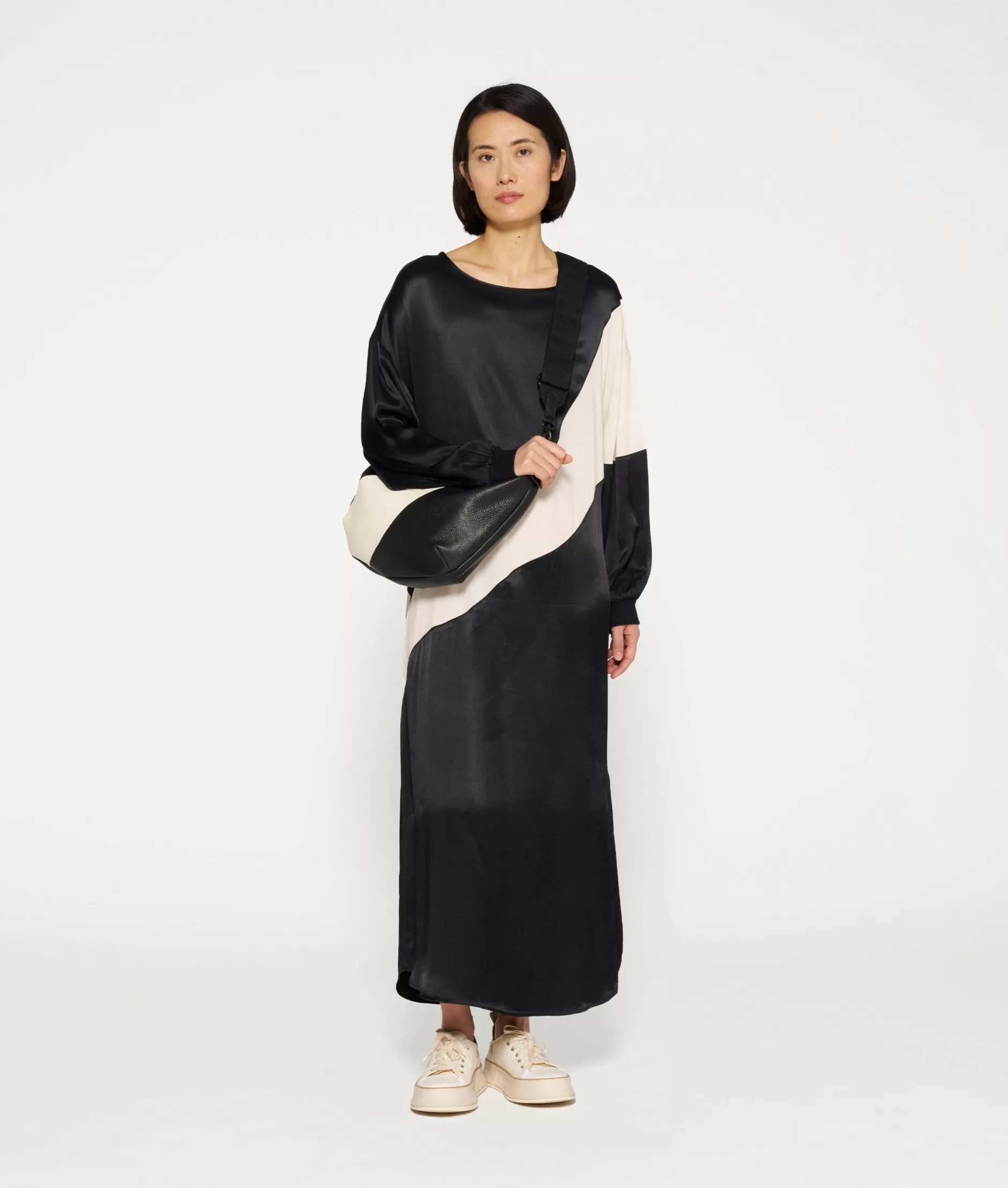 Abito Lungo 10DAYS per Donna - Linee Fluide e Design Confezionato a Mano con Tocco Artigianale