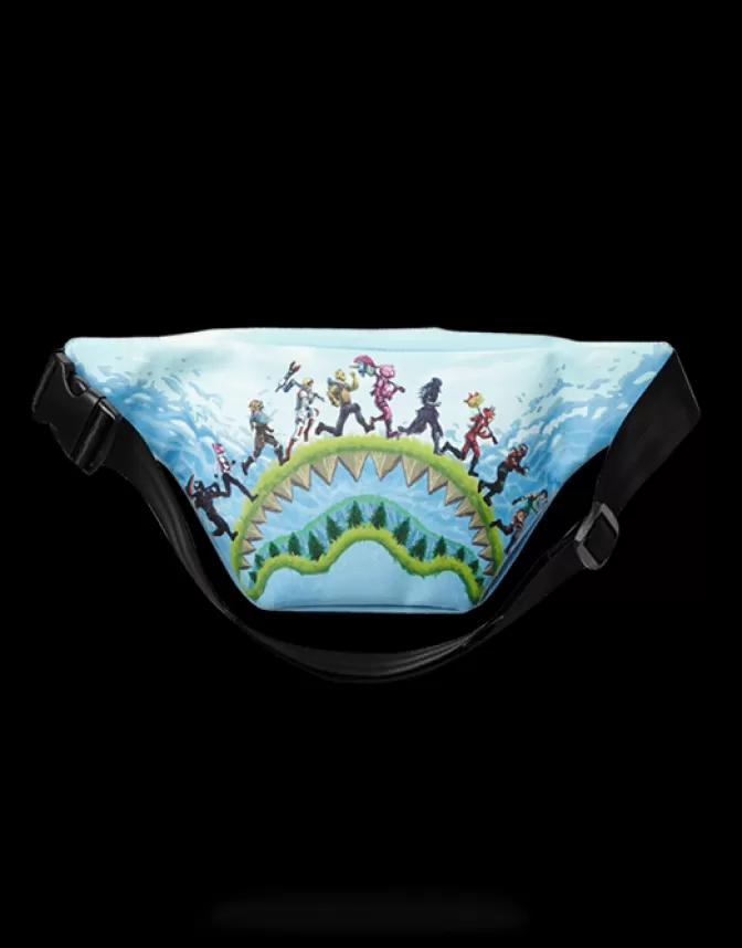 Borsa a Tracolla Sprayground - Edizione Fortnite Shark Royale | Collezione Limited Streetwear

（：、，