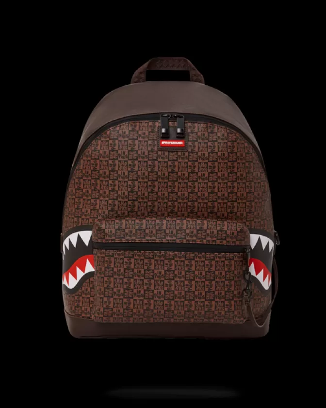 Zaino Sprayground Selvaggi - Design Squali Frenetici con Stile Castello  
Borsa Urbana Antiurto per Avventure Estreme - Edizione Limitata Unisex