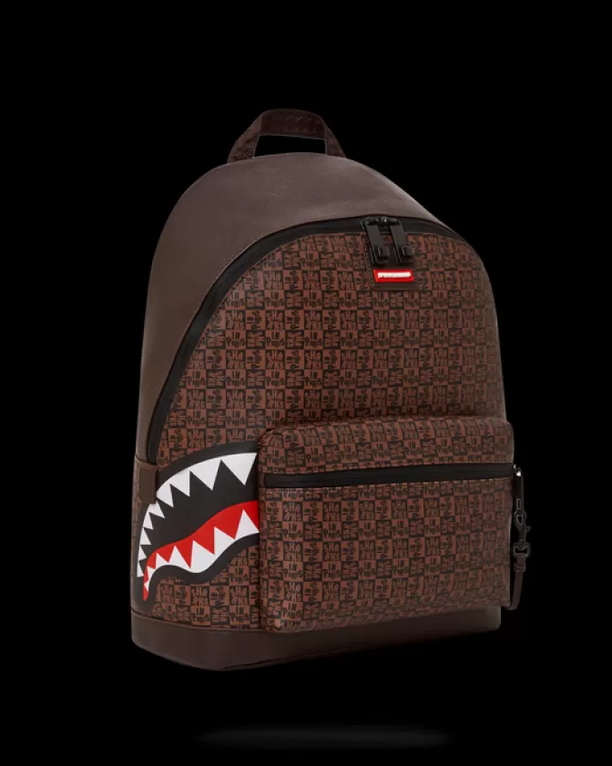 Zaino Sprayground Selvaggi - Design Squali Frenetici con Stile Castello  
Borsa Urbana Antiurto per Avventure Estreme - Edizione Limitata Unisex