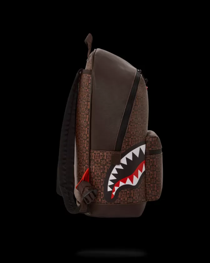 Zaino Sprayground Selvaggi - Design Squali Frenetici con Stile Castello  
Borsa Urbana Antiurto per Avventure Estreme - Edizione Limitata Unisex