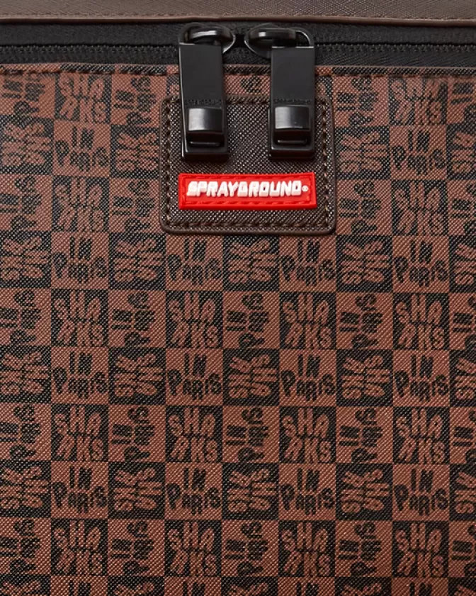 Zaino Sprayground Selvaggi - Design Squali Frenetici con Stile Castello  
Borsa Urbana Antiurto per Avventure Estreme - Edizione Limitata Unisex