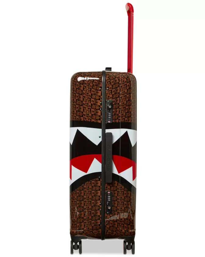 Valigia Rigida XXL Sprayground: Design Sharknauties con Squali Frenetici - Prezzo Imperdibile per Viaggi Stilosi