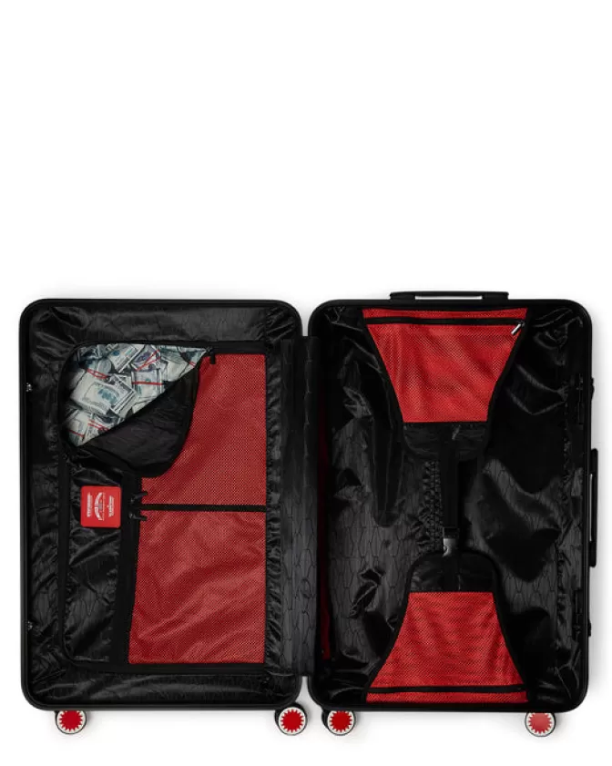 Valigia Rigida XXL Sprayground: Design Sharknauties con Squali Frenetici - Prezzo Imperdibile per Viaggi Stilosi