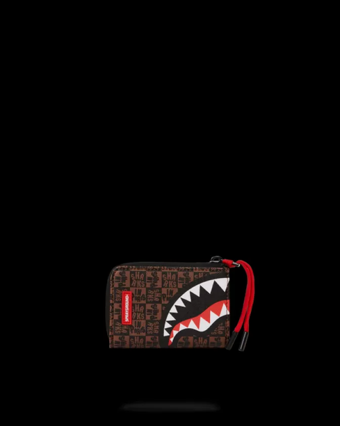 Sprayground Portafoglio Shark Frenesia – Edizione Limitata Stile Streetwear 🦈🔥 | Design Audace per Accessori di Tendenza