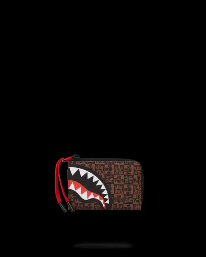 Sprayground Portafoglio Shark Frenesia – Edizione Limitata Stile Streetwear 🦈🔥 | Design Audace per Accessori di Tendenza
