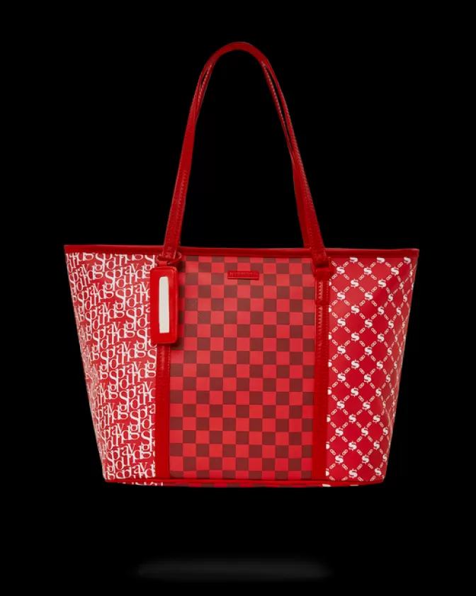Sprayground Borse a Mano Tote - Viaggiatore Assiduo Edition | Borsa Iconica per Viaggi con Stile Urbano e Design Unico