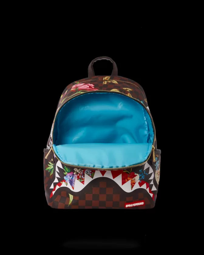 Sprayground Zaino Streetwear Stile Selvaggio - Design Esclusivo Giungla di Squali per Uso Urbano 

(：：1. 2.