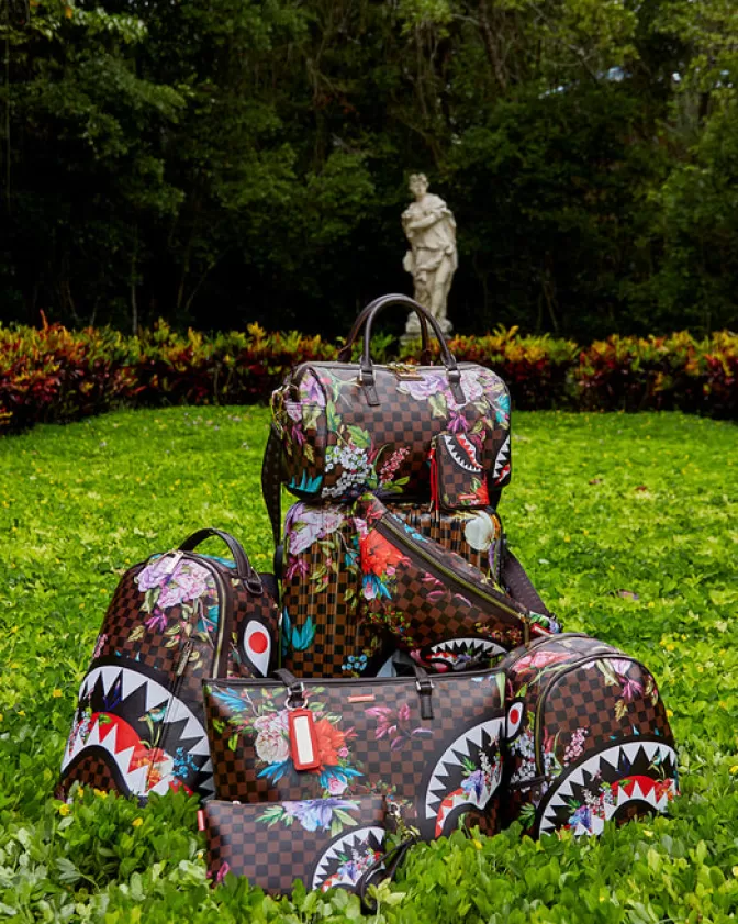 Sprayground Zaino Streetwear Stile Selvaggio - Design Esclusivo Giungla di Squali per Uso Urbano 

(：：1. 2.