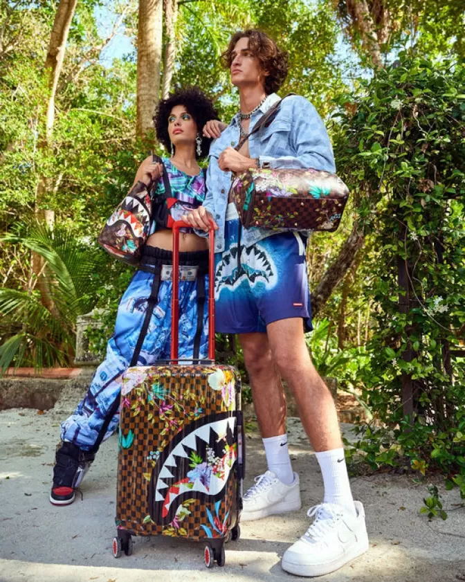 Sprayground - Valigia Cabina Rigida con Design Esclusivo 