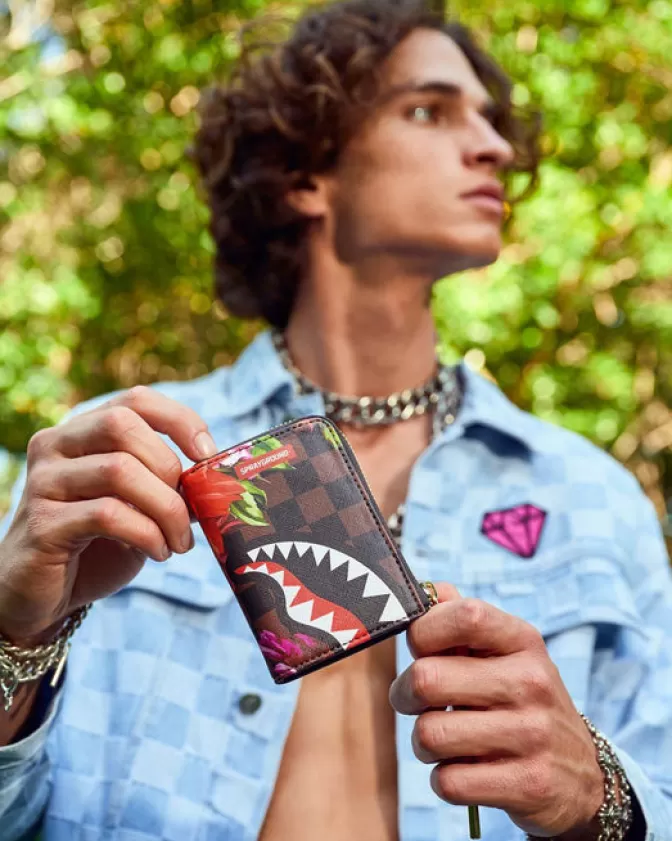 Portafoglio Uomo con Stampa Squali Edizione Limitata - Collezione Giungla Marina di Sprayground