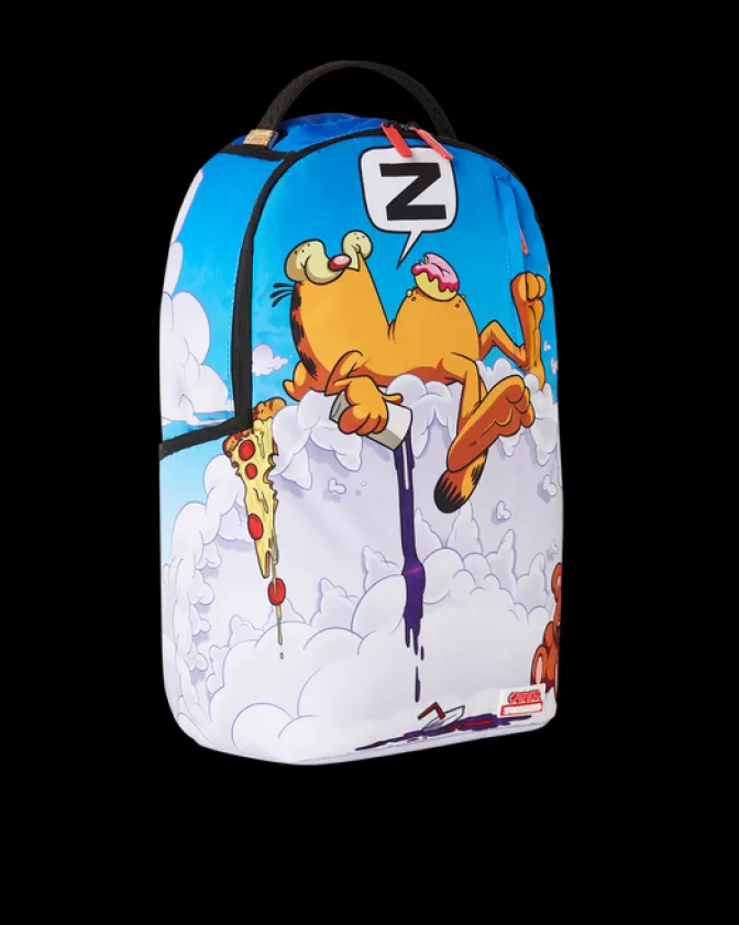 Zaino trendy con stampa del gatto Garfield dormiglione - Design originale Sprayground per amanti dei felini