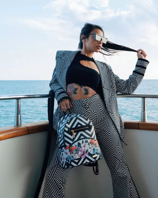 Sprayground Zaino Selvaggi - Design Casa di Vetro, Edizione Limitata per Stile Audace