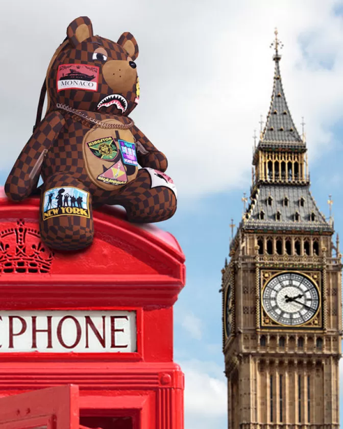 Zaini Peluche Orso MoneyBear - Design Unico Sprayground | Collezione Limited Edition per Stile Iconico