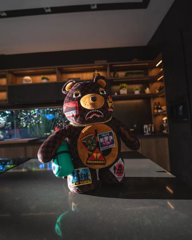 Zaini Peluche Orso MoneyBear - Design Unico Sprayground | Collezione Limited Edition per Stile Iconico
