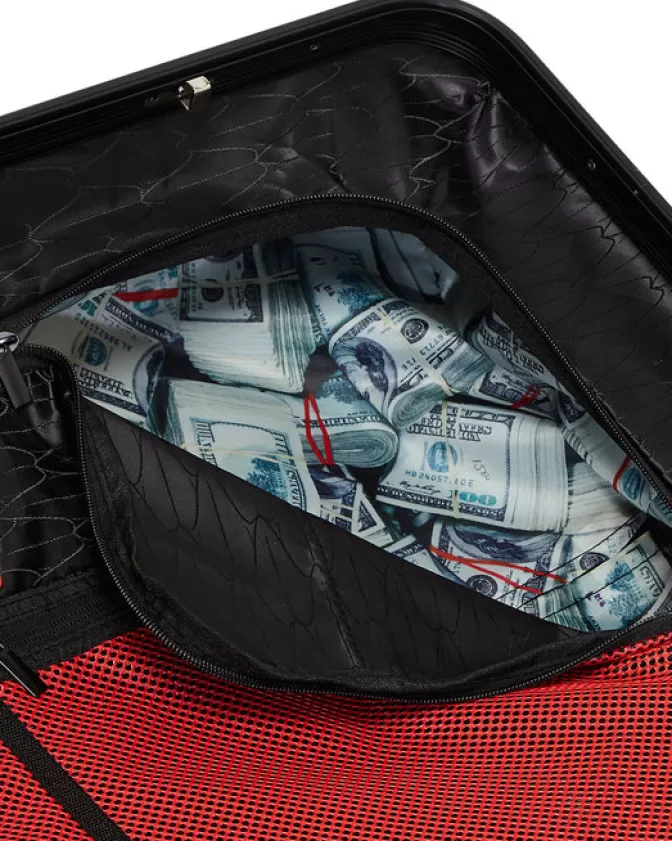 Valigia Cabina Antigurto Sprayground - Edizione Limitata Ron English con Grafiche Pop Art, Bagaglio Rigido da Viaggio Trend del Momento