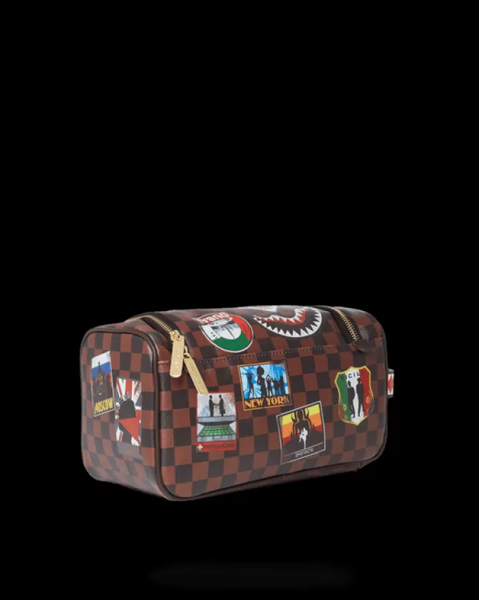 Borsa Cosmetici Sprayground Portavalori - Trousse da Viaggio Premium con Design Esclusivo, Stile Urbano e Funzionalità Moderna | Global Mogul Collection