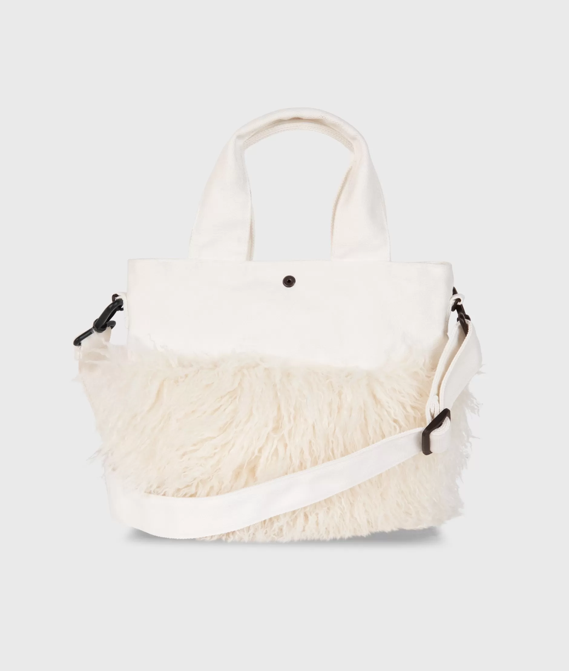 Borsa a Spalla Mini in Pelliccia 10DAYS - Zainetto Femminile con Design Morbido e Capiente