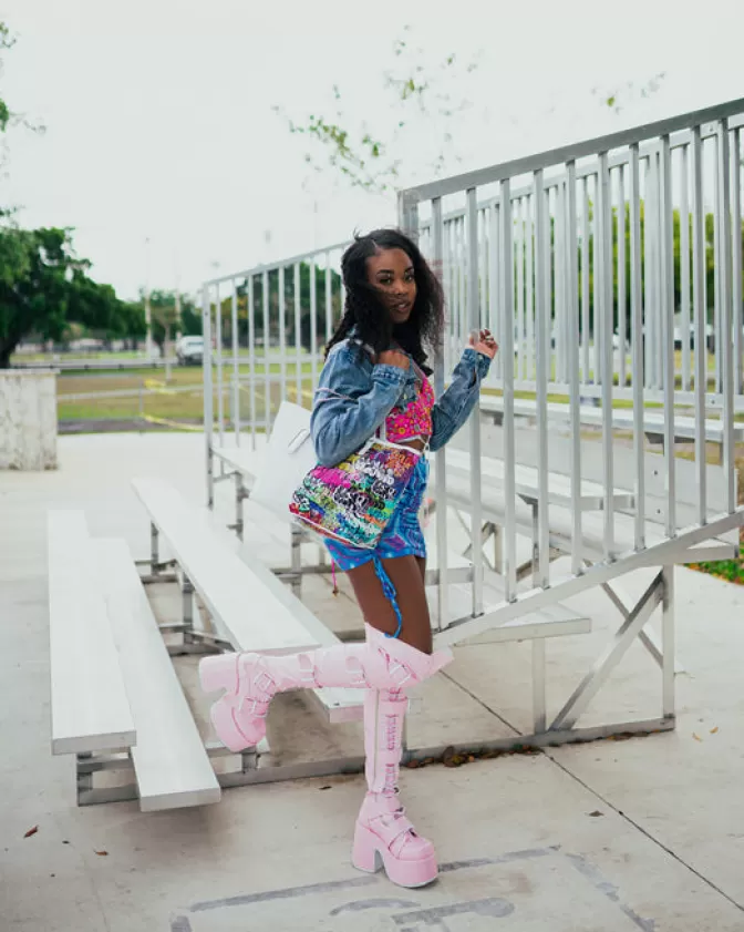 Sprayground Borsa Shopping con Stampa Graffiti Unica - Design Iconico e Capiente, Stile Urban Half-Tone