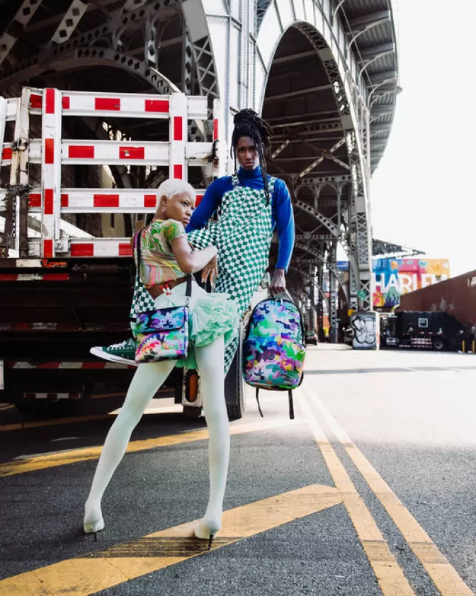 Zaino Heavy Rhythm Sprayground - Design Urban con Stile Imperdibile e Funzionalità Ottimizzata